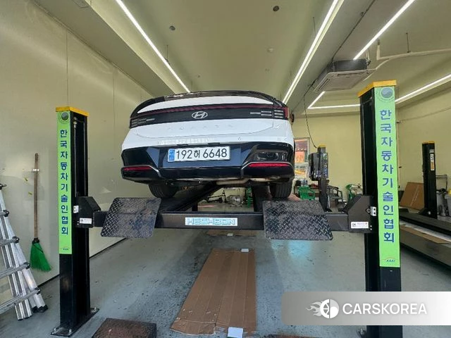 Hyundai Sonata D Edge (DN8) 2023 Белый из Кореи, фото 2