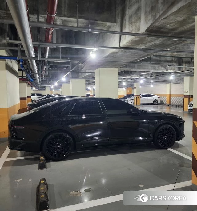 Hyundai Grandeur Hybrid (GN7) 2025 Черный из Кореи, фото 6