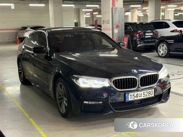 BMW 5 Series (G30) 2018 Черный из Кореи, фото 2
