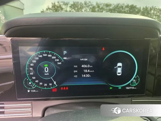 Hyundai The New Grandeur IG Hybrid 2022 Белый из Кореи, фото 2