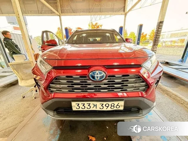 Toyota RAV4 5th Generation 2020 Красный из Кореи, фото 2