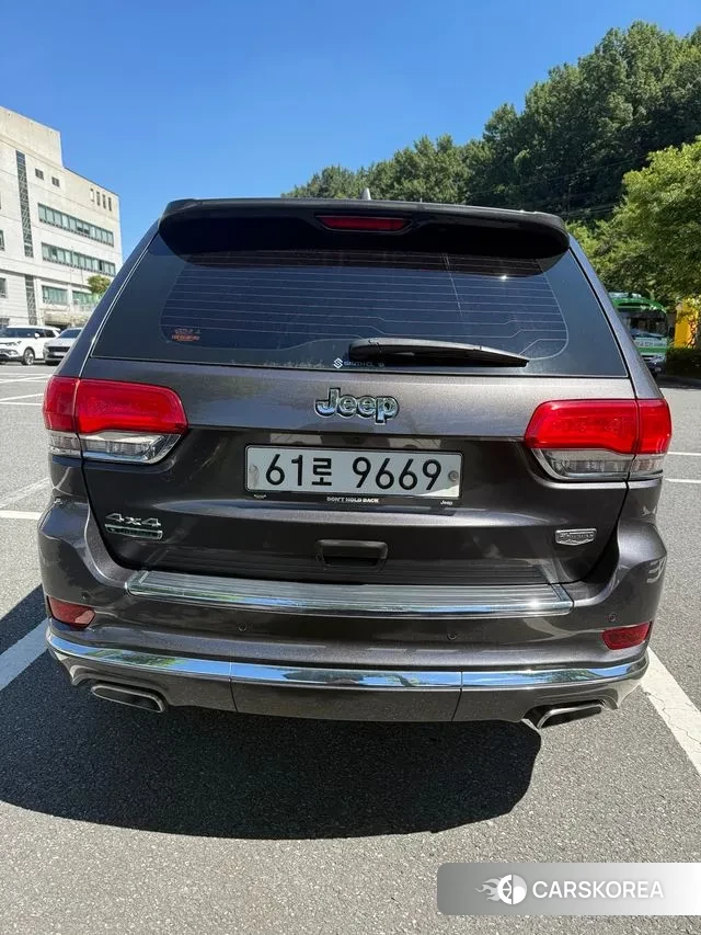 Jeep Grand Cherokee 2018 Серый из Кореи, фото 5