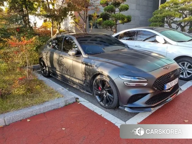 Genesis The New G70 2022 Серый из Кореи, фото 2