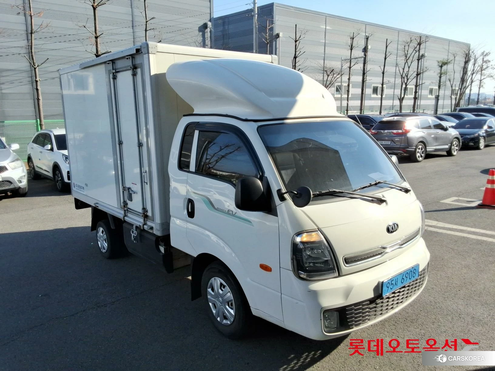 Kia Bongo Ⅲ EV Plus Built-in Car 2021 Белый из Кореи, фото 2