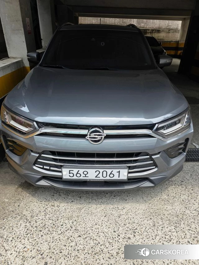 Ssangyong Beautiful Korando 2019 Серый из Кореи, фото 2