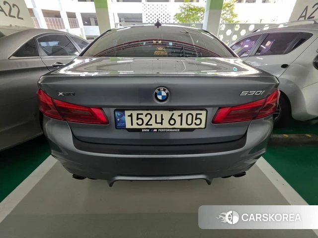 BMW 5 Series (G30) 2018 Синий из Кореи, фото 2