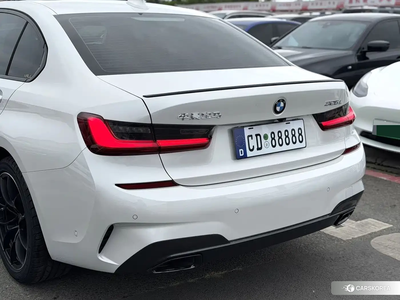 BMW 3 series 2021 Белый из Китая, фото 4