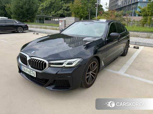 BMW 5 Series (G30) 2023 Черный из Кореи, фото 4