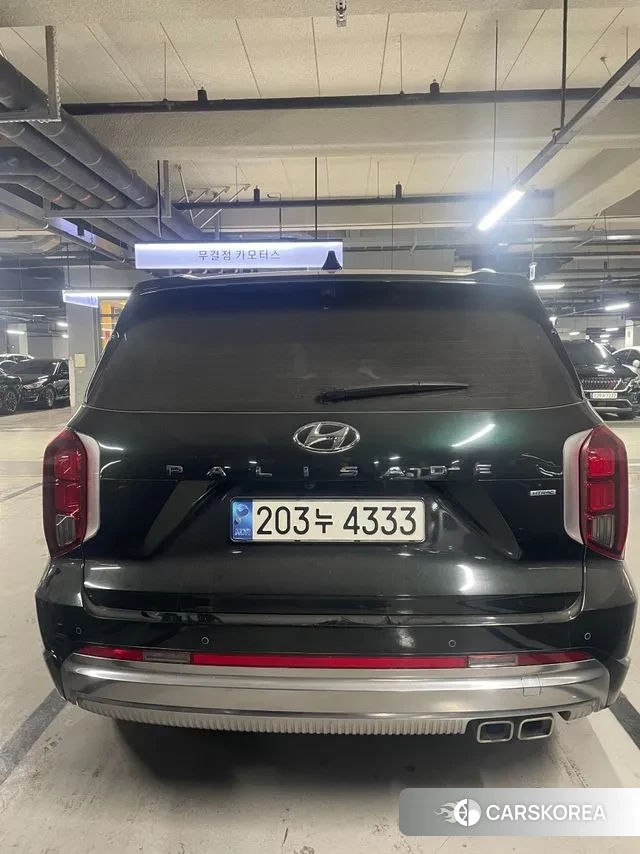 Hyundai The New Palisade 2023 Темно-зеленый из Кореи, фото 2