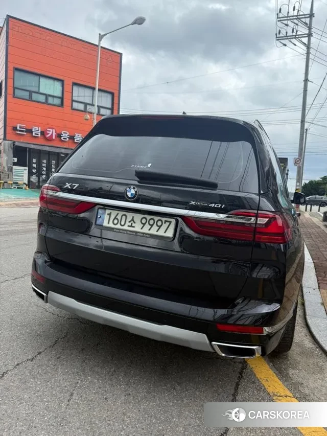 BMW X7 (G07) 2021 Черный из Кореи, фото 2