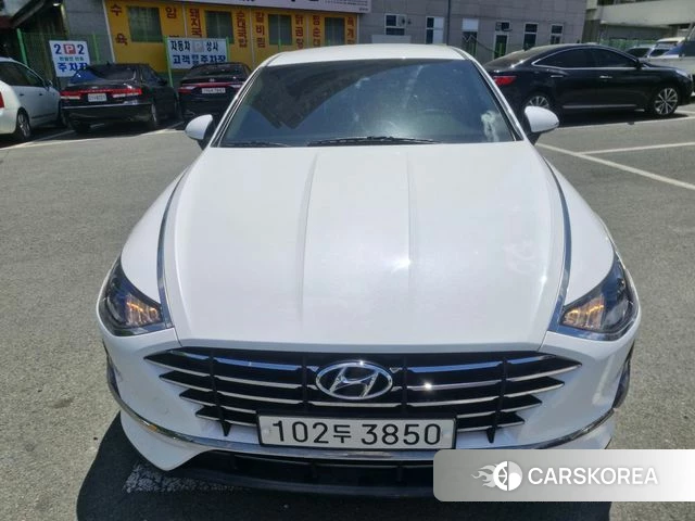 Hyundai Sonata (DN8) 2020 Белый из Кореи, фото 2