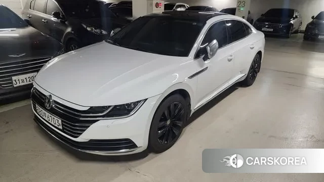 Volkswagen Arteon 2019 Белый из Кореи, фото 2