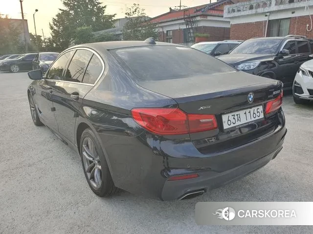 BMW 5 Series (G30) 2018 Черный из Кореи, фото 3