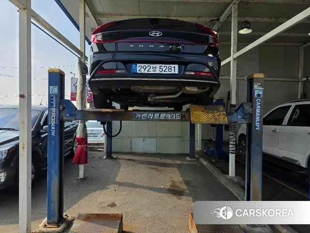 Hyundai Sonata Hybrid (DN8) 2020 Черный из Кореи, фото 2