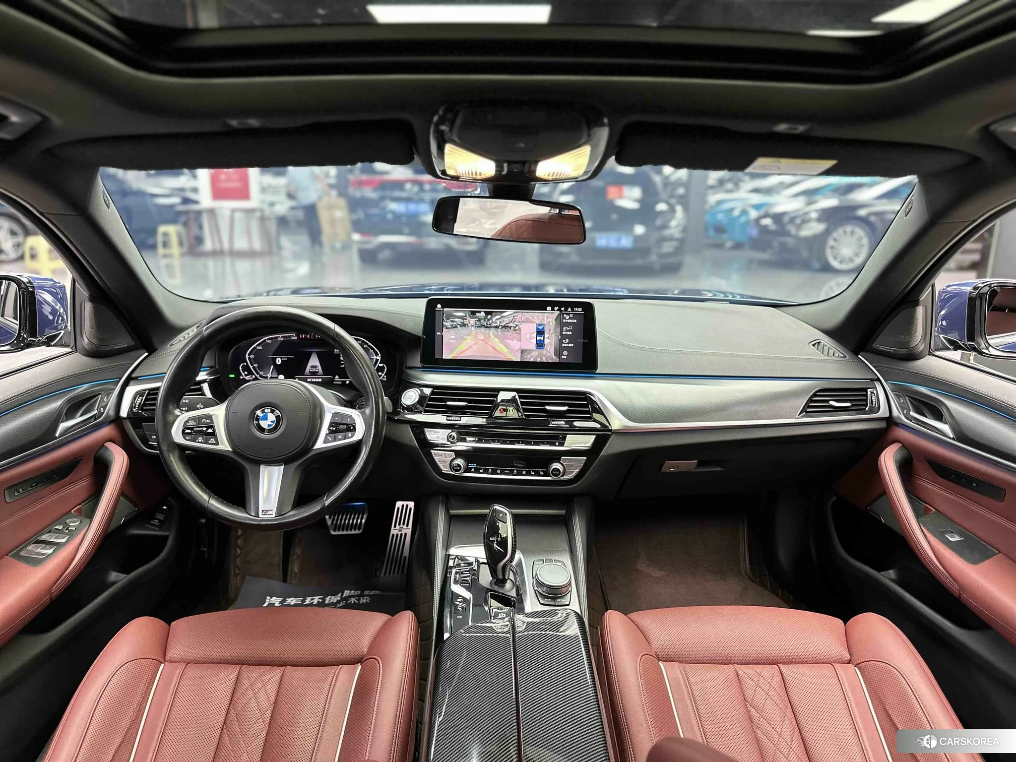 BMW 5 series PHEV 2020 Синий из Китая, фото 2