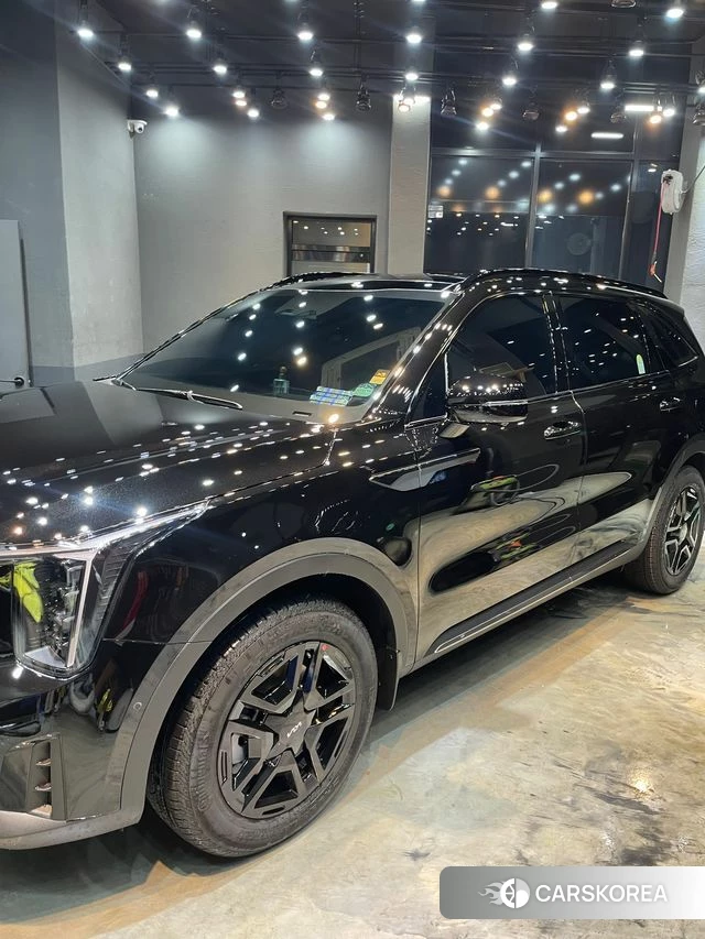 Kia The New Sorento 4th Generation 2024 Черный из Кореи, фото 2