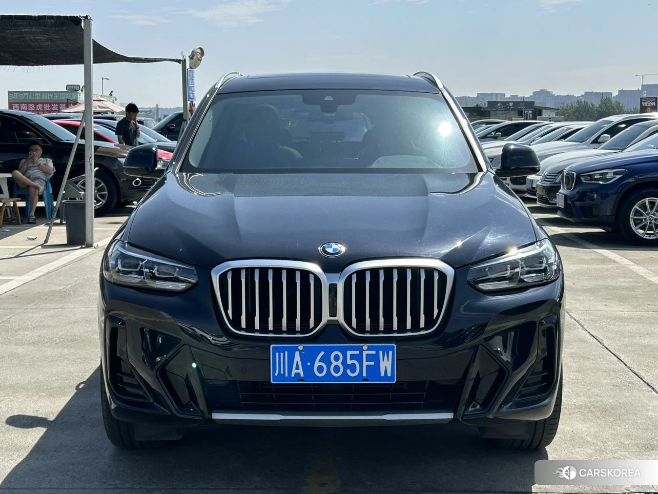 BMW X3 2022 Черный из Китая, фото 2