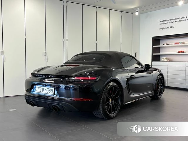 Porsche 718 Boxster 2023 Черный из Кореи, фото 4