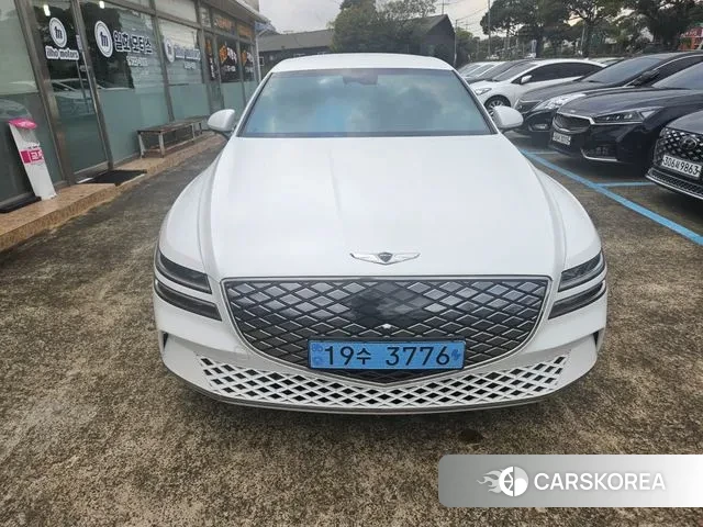Genesis Electrified G80 (RG3) 2022 Белый из Кореи, фото 6