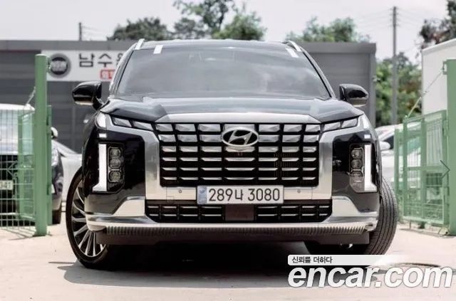 Hyundai The New Palisade 2022 Зеленый из Кореи, фото 2