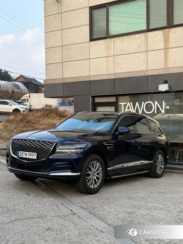 Genesis GV80 2020 Синий из Кореи, фото 2