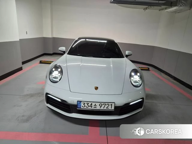 Porsche 911(992) 2021 Белый из Кореи, фото 2