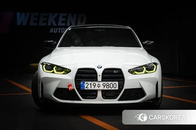 BMW M3 (G80) 2024 Белый из Кореи, фото 3