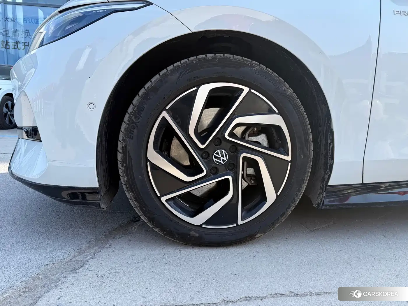 Volkswagen ID.7 VIZZION 2024 Белый из Китая, фото 3
