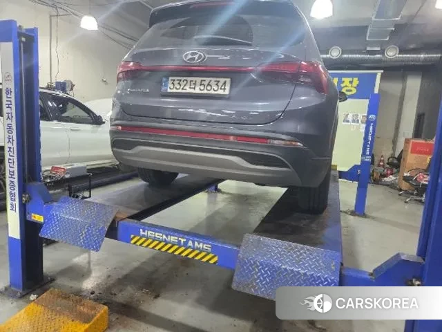Hyundai The New Santa Fe 2022 Серый из Кореи, фото 2