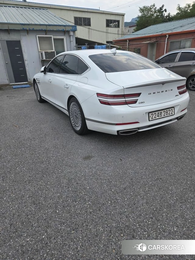 Genesis G80 (RG3) 2021 Белый из Кореи, фото 2