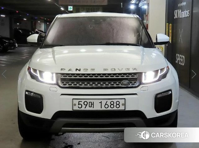 Land Rover Range Rover Evoque 2019 Белый из Кореи, фото 2