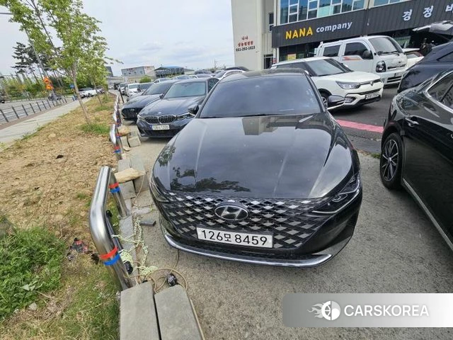 Hyundai The New Grandeur IG Hybrid 2020 Черный из Кореи, фото 6
