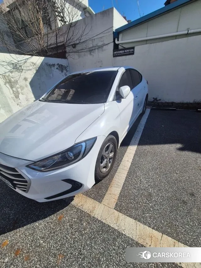 Hyundai Avante AD 2018 Белый из Кореи, фото 2