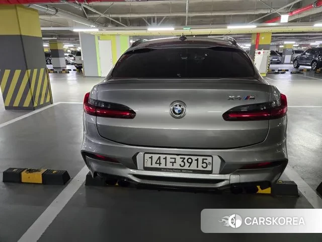 BMW X4M (G02) 2020 Серебристо-серый из Кореи, фото 4