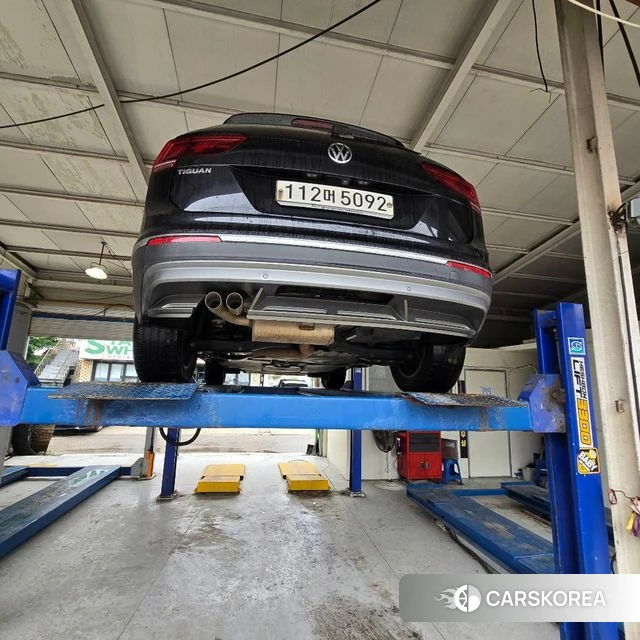 Volkswagen Tiguan second Generation 2019 Черный из Кореи, фото 2