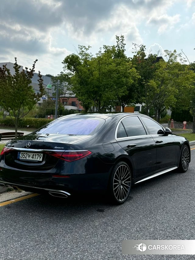 Mercedes-Benz S-Class W223 2021 Синий нефрит из Кореи, фото 2