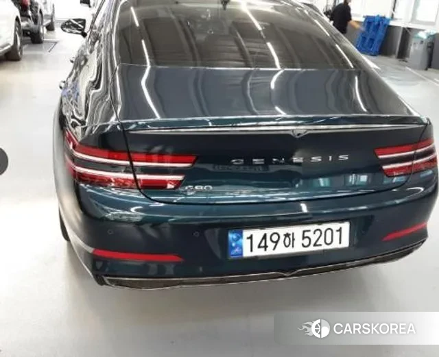 Genesis G80 (RG3) 2020 Синий из Кореи, фото 2