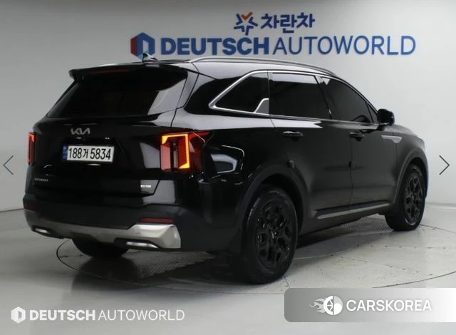Kia The New Sorento 4th Generation 2025 Черный из Кореи, фото 2