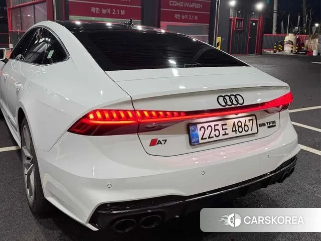 Audi A7 (4K) 2020 Белый из Кореи, фото 6
