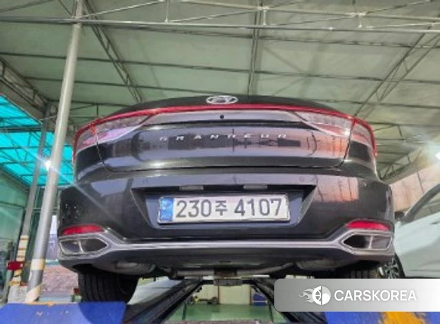 Hyundai The New Grandeur IG 2021 Черный из Кореи, фото 2