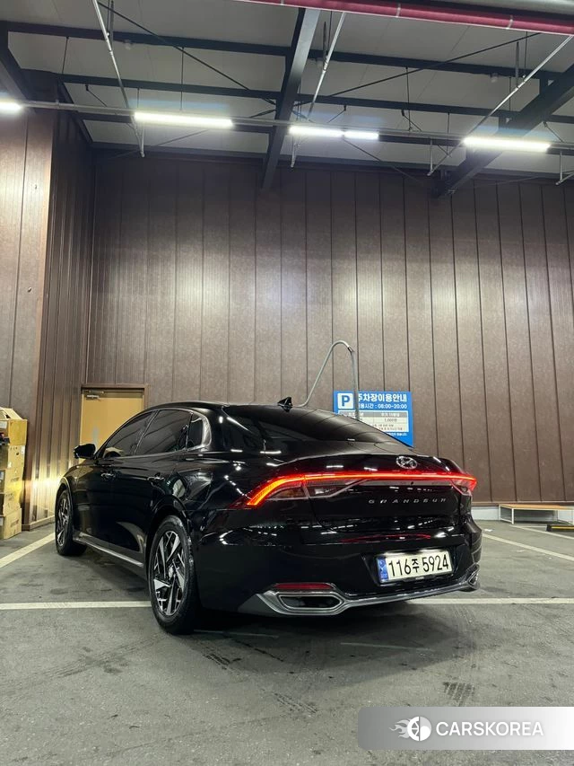 Hyundai The New Grandeur IG Hybrid 2021 Черный из Кореи, фото 2