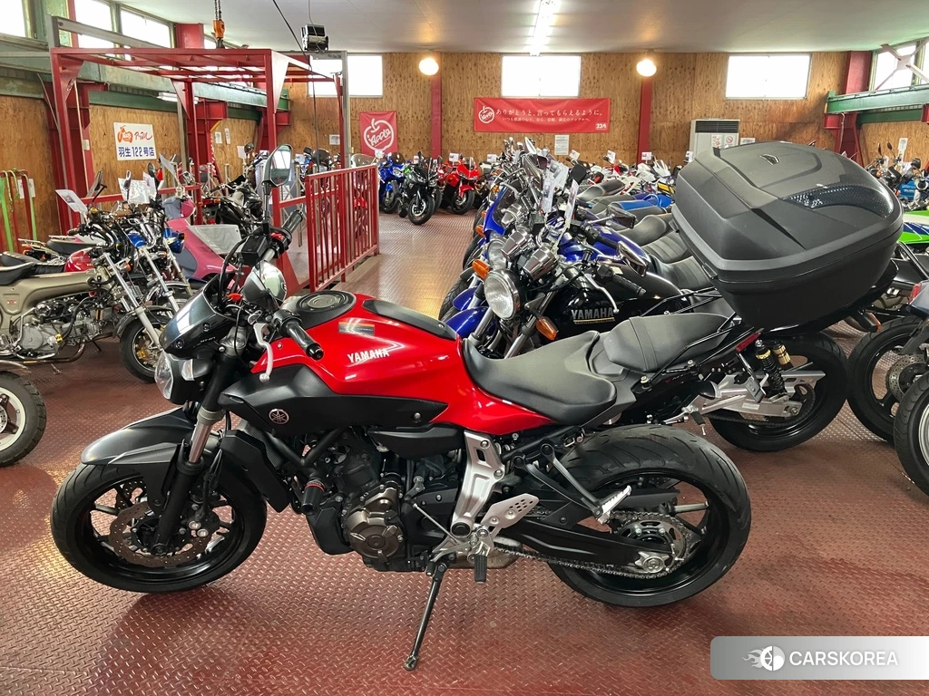Проданный Yamaha MT-07 2014 из Японии