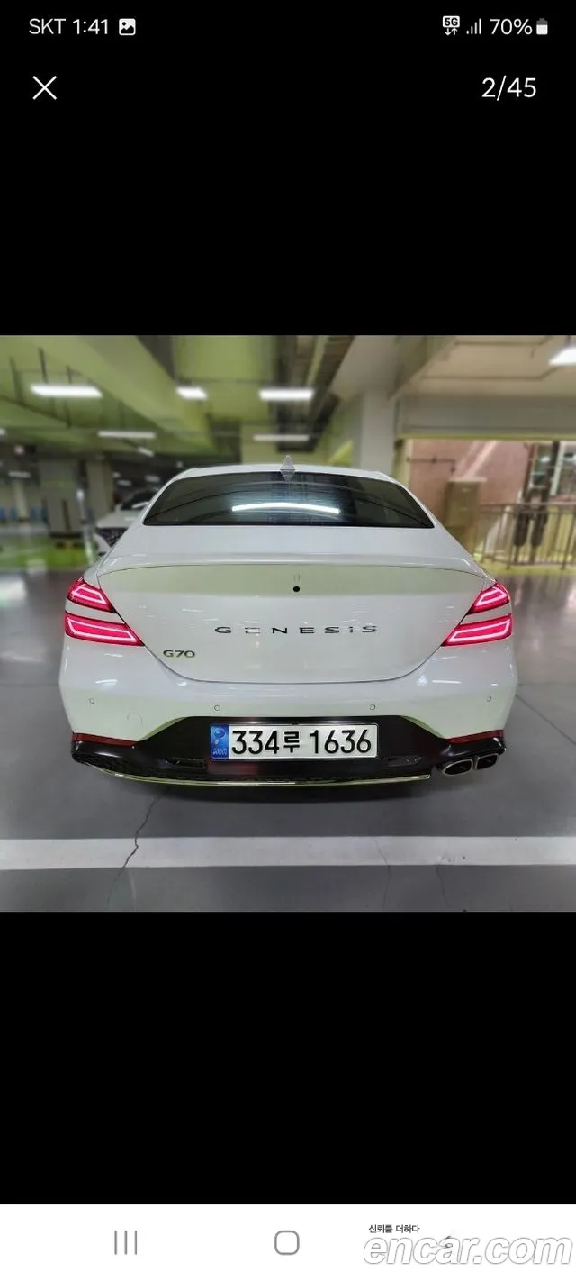 Genesis The New G70 id 2801519 из Кореи 12