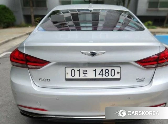 Genesis G80 2018 Серебряный из Кореи, фото 2