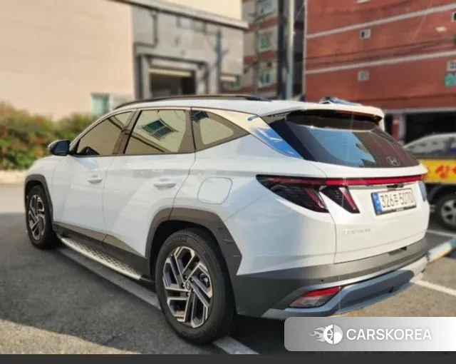 Hyundai The New Tucson Hybrid (NX4) 2024 Белый из Кореи, фото 2