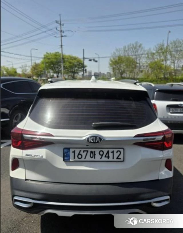 Kia Seltos 2021 Белый из Кореи, фото 2