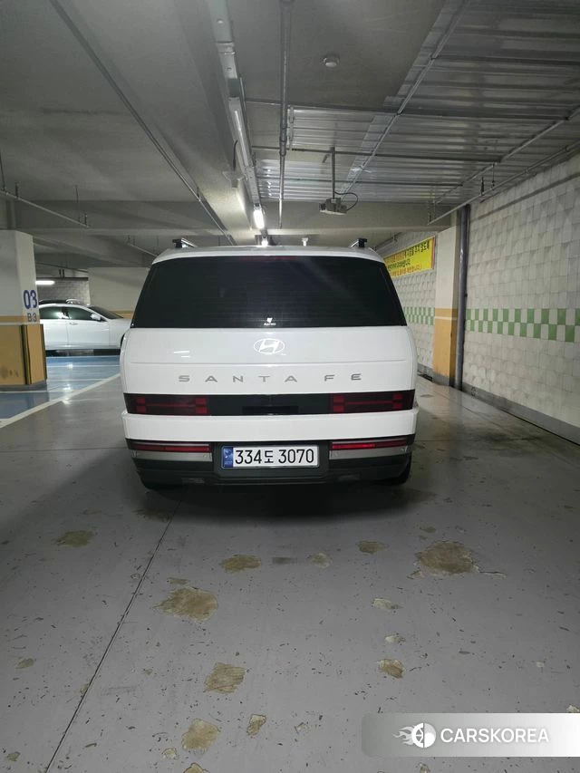 Hyundai Santa Fe (MX5) 2024 Белый из Кореи, фото 2
