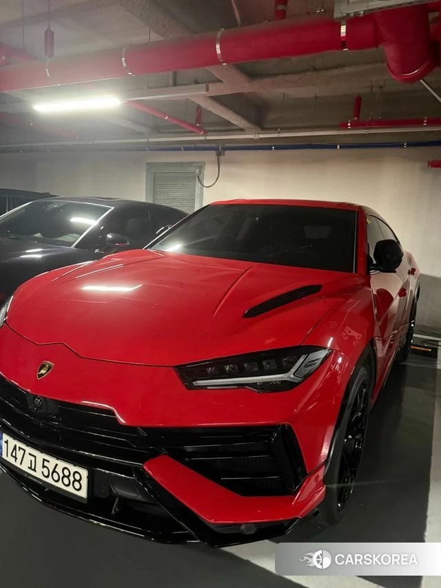 Lamborghini Urus 2023 Красный из Кореи, фото 2