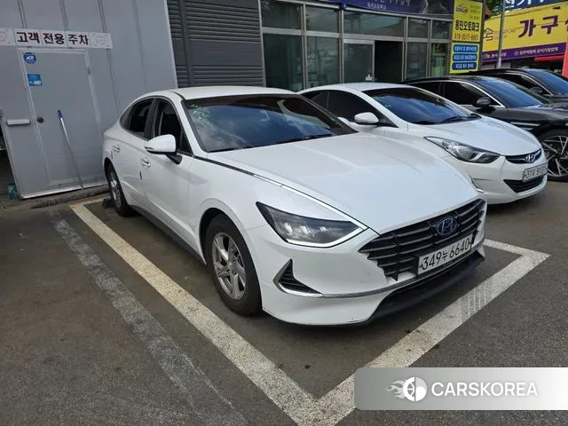 Hyundai Sonata (DN8) 2019 Белый из Кореи, фото 2