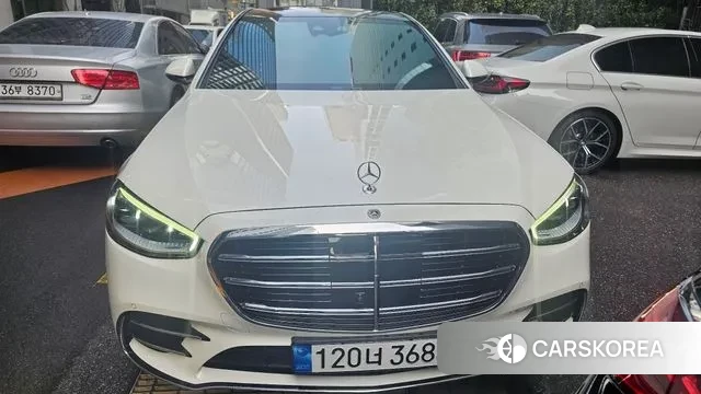 Mercedes-Benz S-Class W223 2022 Жемчужный цвет из Кореи, фото 2
